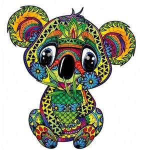 Wood Animal Puzzle - Koala